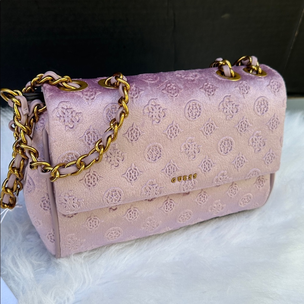 New GUESS Kimi Logo Convertible Crossbody - Picture 4 of 9